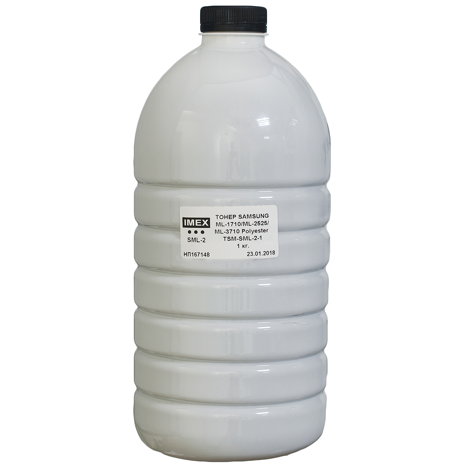 ТОНЕР SAMSUNG ML-1710/ML-2525/ML-3710 Polyester ФЛАКОН 1 кг (SML-2) (TSM-SML-2-1) IMEX