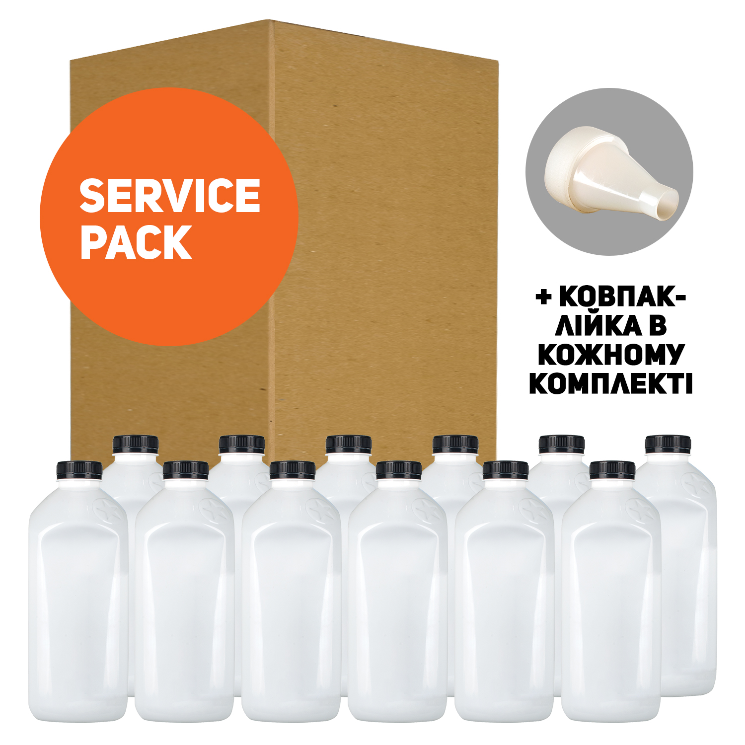 ТОНЕР HP LJ 1010 ПАКЕТ 10 кг (10×1 кг) SERVICE PACK В ФЛАКОНАХ (T128-1) (TSM-T128-1-10SP) TTI